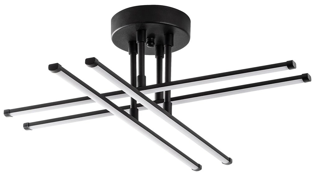 Stropní LED svítidlo EXHAUST černé