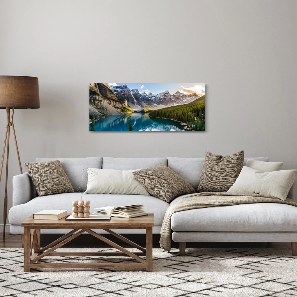 Obraz - Kanada, Národný park Banff, Moraine Lake (120x50 cm)