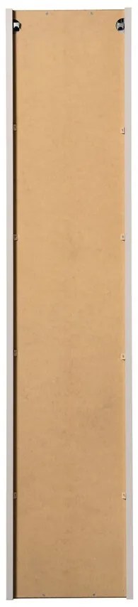 Vysoká závesná kúpeľňová skrinka Nova Cashmere 80-03-2D kašmírová