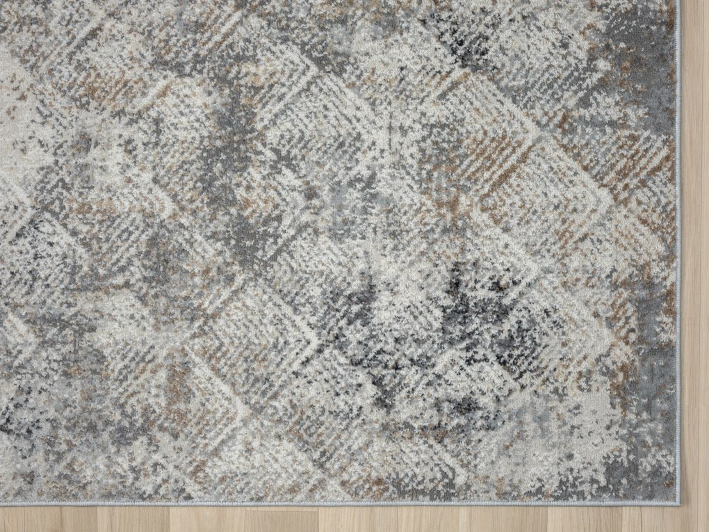 My Flair, Kusový koberec My Heart creme, 80x150, šedá, chodba / predsieň