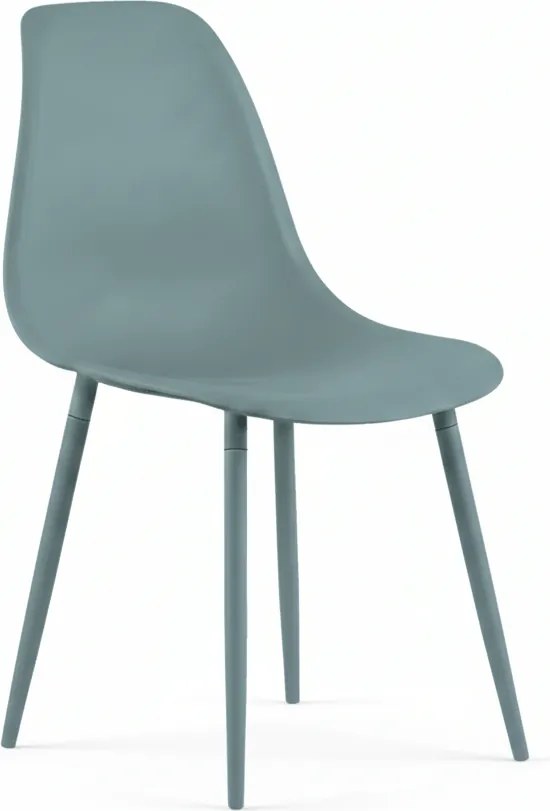 Jedálenská stolička OSAKA plastová, petrolejová