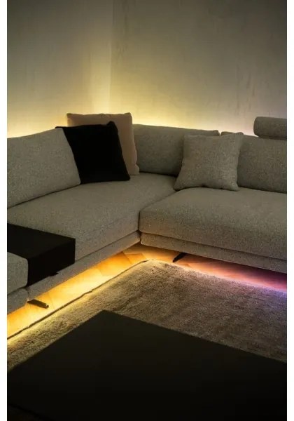 Twinkly TWL100ADP-B - LED RGB Predlžovací pásik LINE 100xLED 1,5 m Wi-Fi