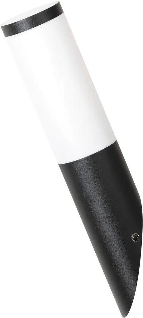 RABALUX 8145 Black torch exteriérové ​​nástenné svietidlo 1xE27
