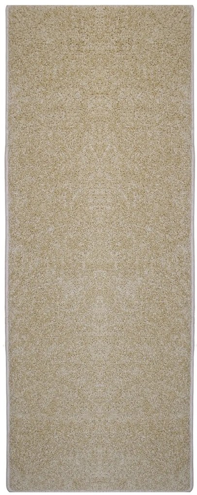 Vopi, Koberec behúň na mieru Color Shaggy béžový, šíre 40 cm, béžová, detská izba