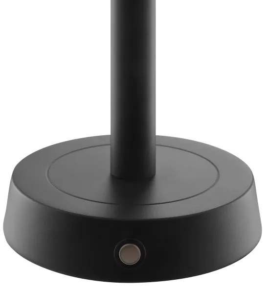 Brilliant - LED stmievateľná nabíjateľná dotyková stolná lampa RAZOR LED/2,5W/5V 2700K IP44 čierna