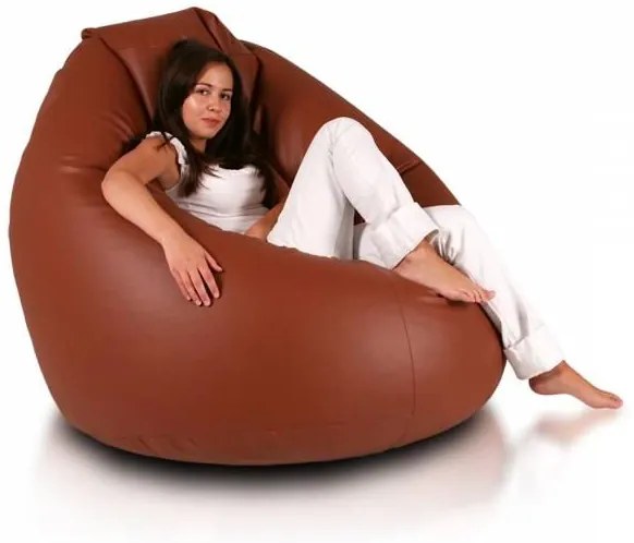 INTERMEDIC SK Sedací Vak Giga Sako Ekokoža Farba: E02 - Krémová svetlá (ekokoža)