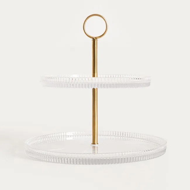 Etažér LYNN dvojposchodový 762185