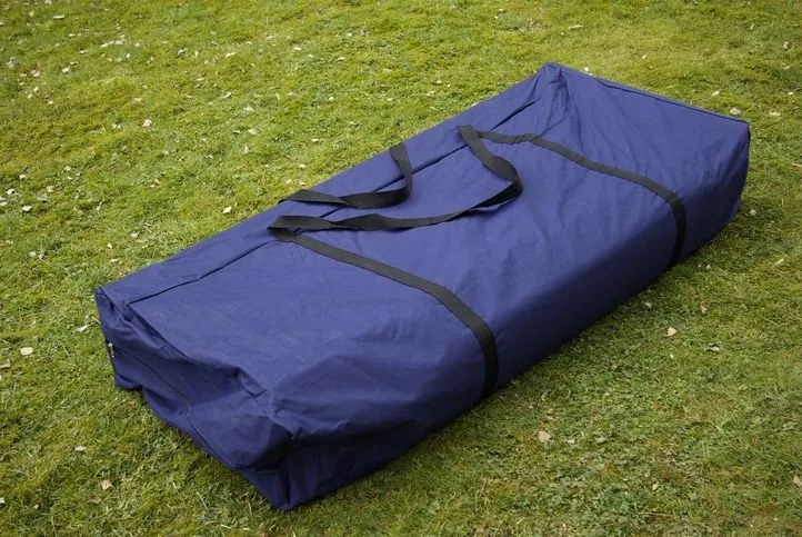 Garthen 401 Záhradný skladací stan - modrý, 3 x 9 m