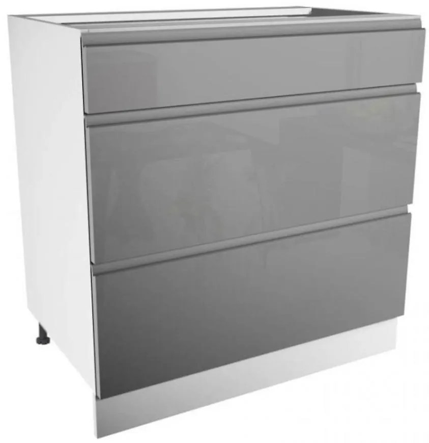 Skrinka do kuchyne Gardena D80S3 grey