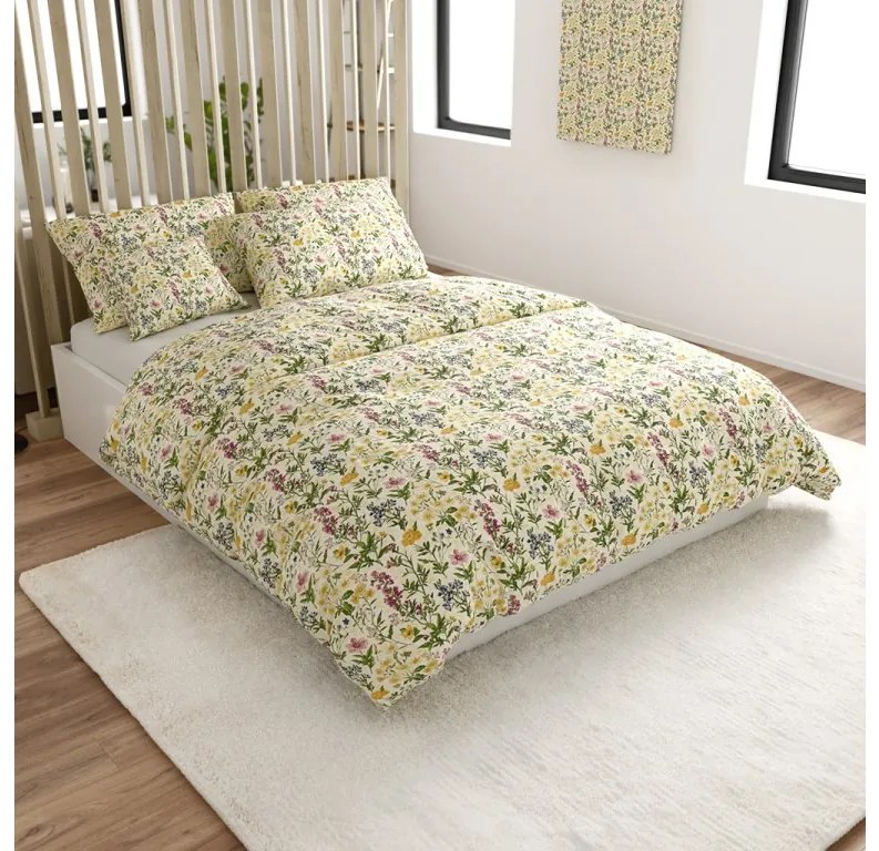 Krepové obliečky HERBELLE farebné Rozmer obliečky: 70 x 90 cm | 140 x 200 cm