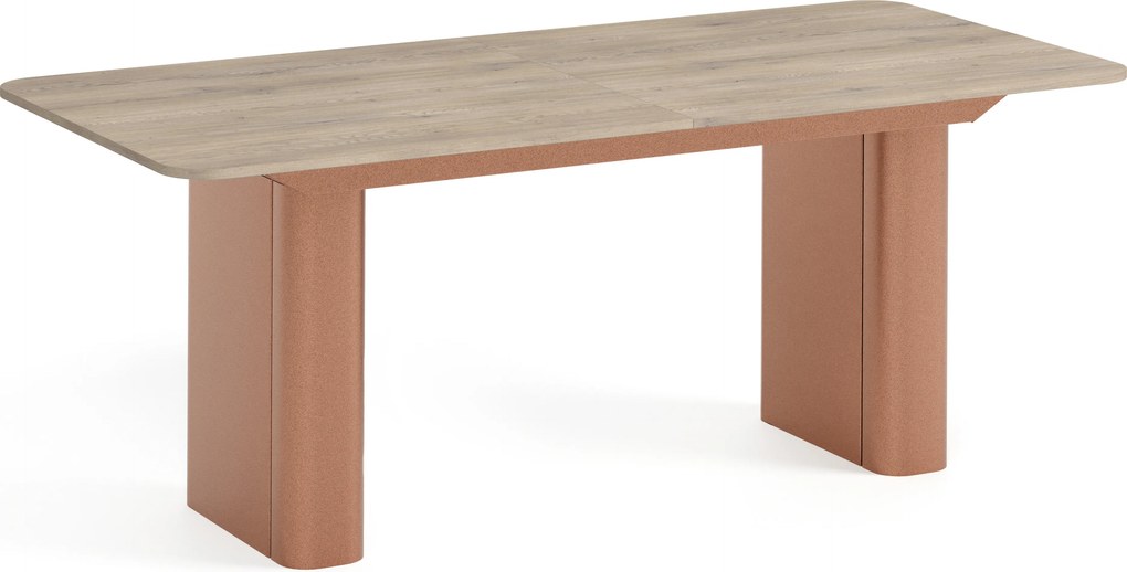 Moderný rozkladací jedálenský stôl VEDAT 180/276 - 200/296 cm Veľkosť stola: 180 - 276 cm