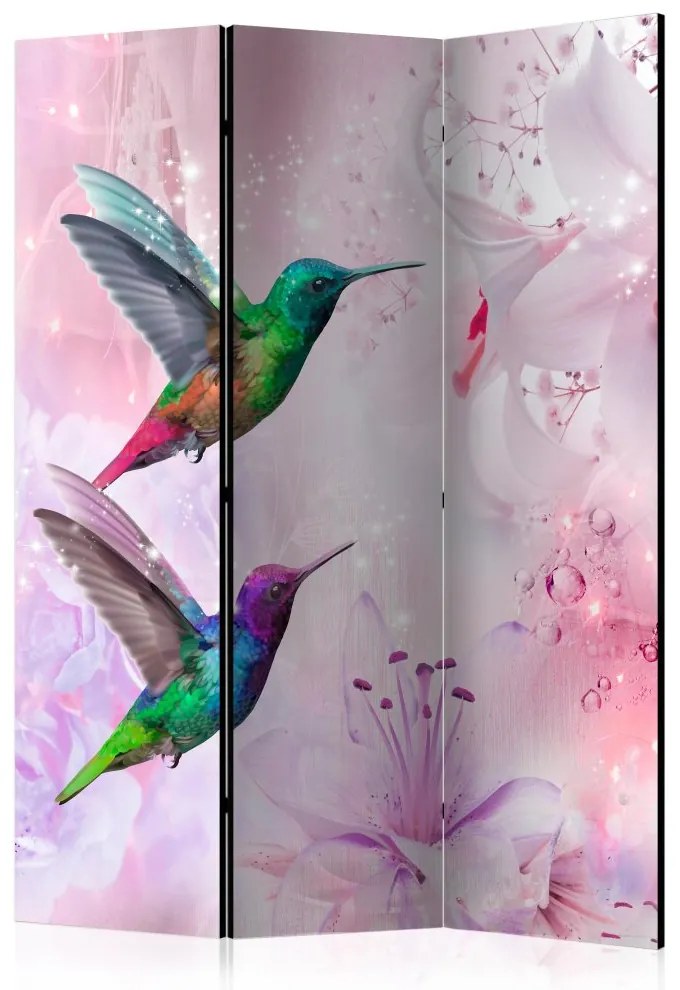 Artgeist Paraván - Colourful Hummingbirds [Room Dividers]
