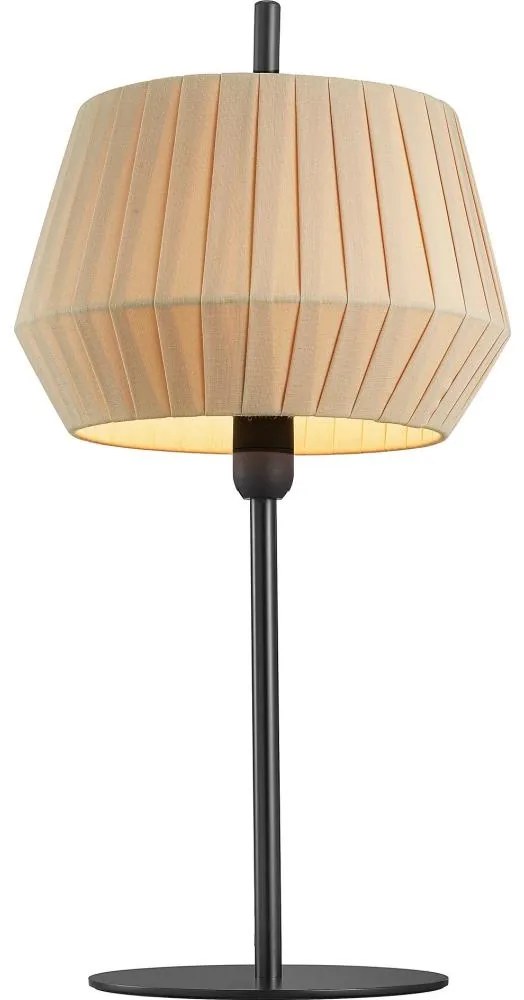 Nordlux - Stolná lampa DICTE 1xE14/40W/230V béžová/čierna