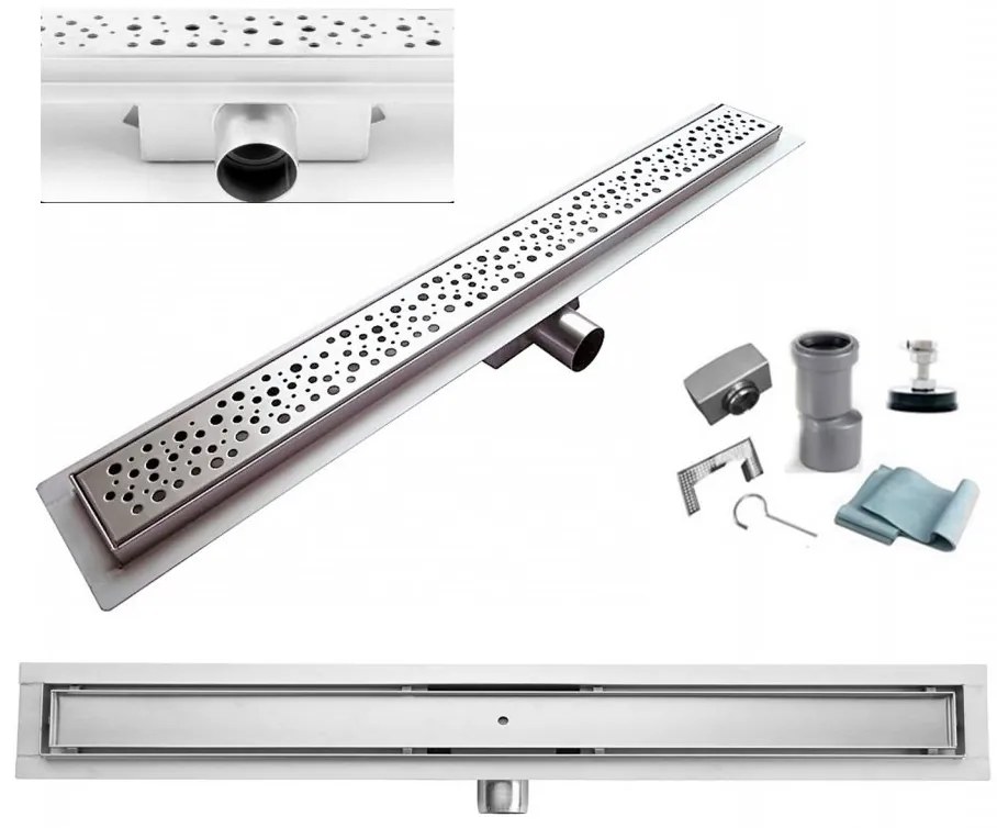 Sprchový podlahový žľab 80 cm - DIERKY M8002