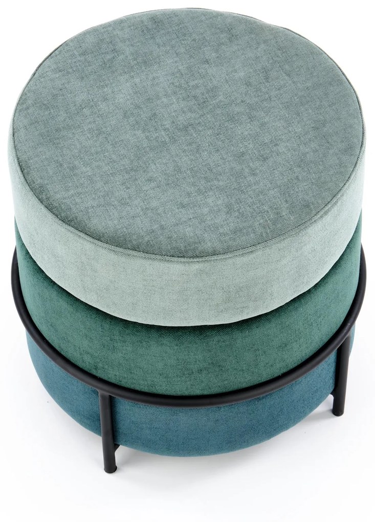 PICOLO pouffe color: green