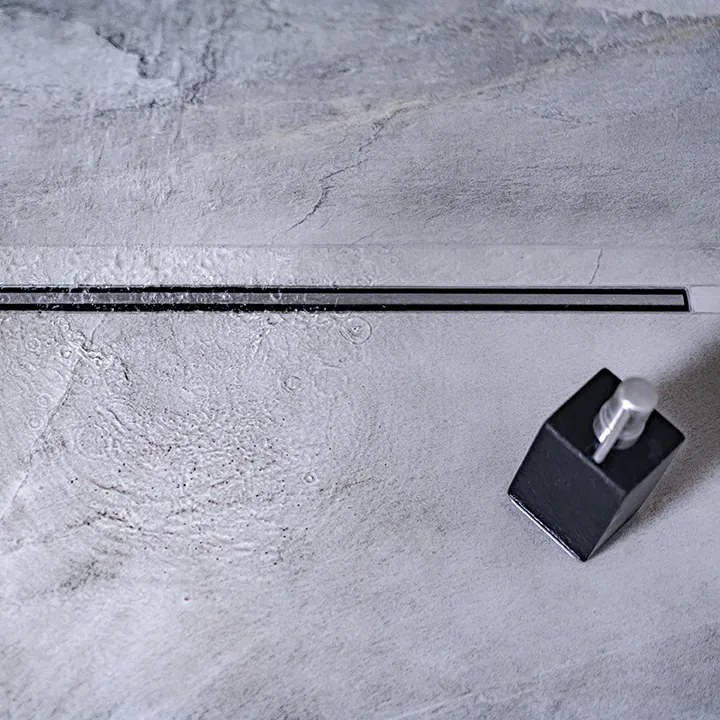 Laveo Sprchový odtokový žľab Slim 100 cm - COS_210D, nerez brúsená