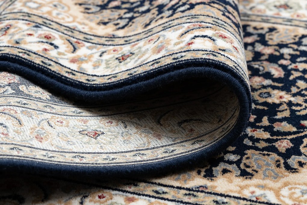 Koberec NAIN Ruža, rám 7177/51011 béžovo/ čierny