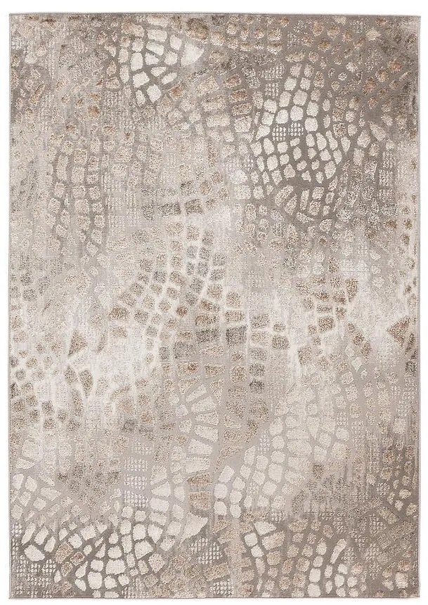 Koberec Milas 1.2/1.7 Mil 202 strieborná béžová