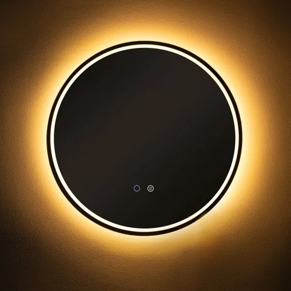 Zuma Line D3004-60-LED Kúp. zrkadlo s podsv. 24W/230V 3000/4000/6000K IP44 biela