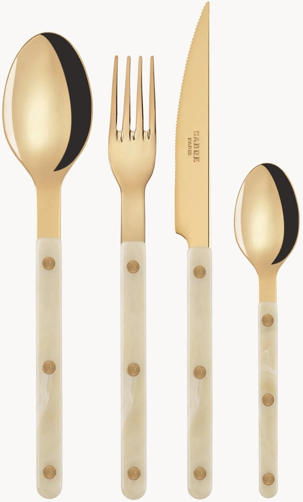 Súprava príborov z nehrdzavejúcej ocele Bistrot, rôzne veľkosti