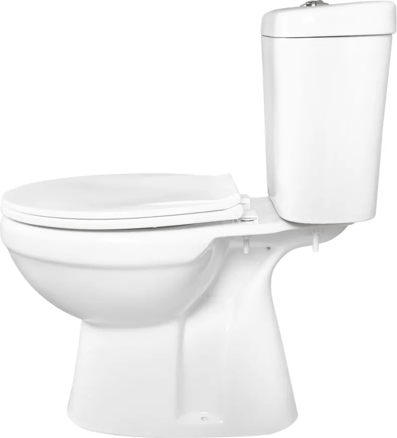 Novoterm WC kombi NV-Clear SO so spodným odpadom a WC sedadlom