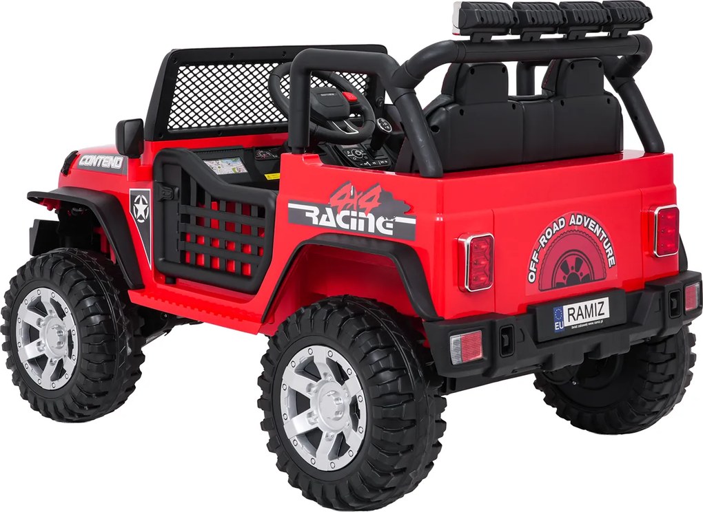 Ramiz Auto Jeep BEAST 4x4 červené