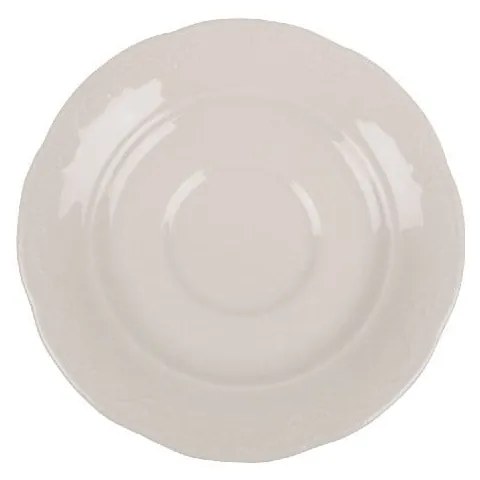 Sada 6 porcelánových hrnčekov s tanierikom Kutahya Elegance, 150 ml