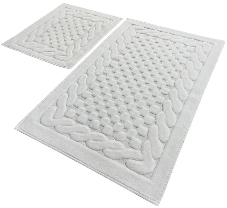 Súprava 2 kusov kúpeľňových predložiek Bambi ecru