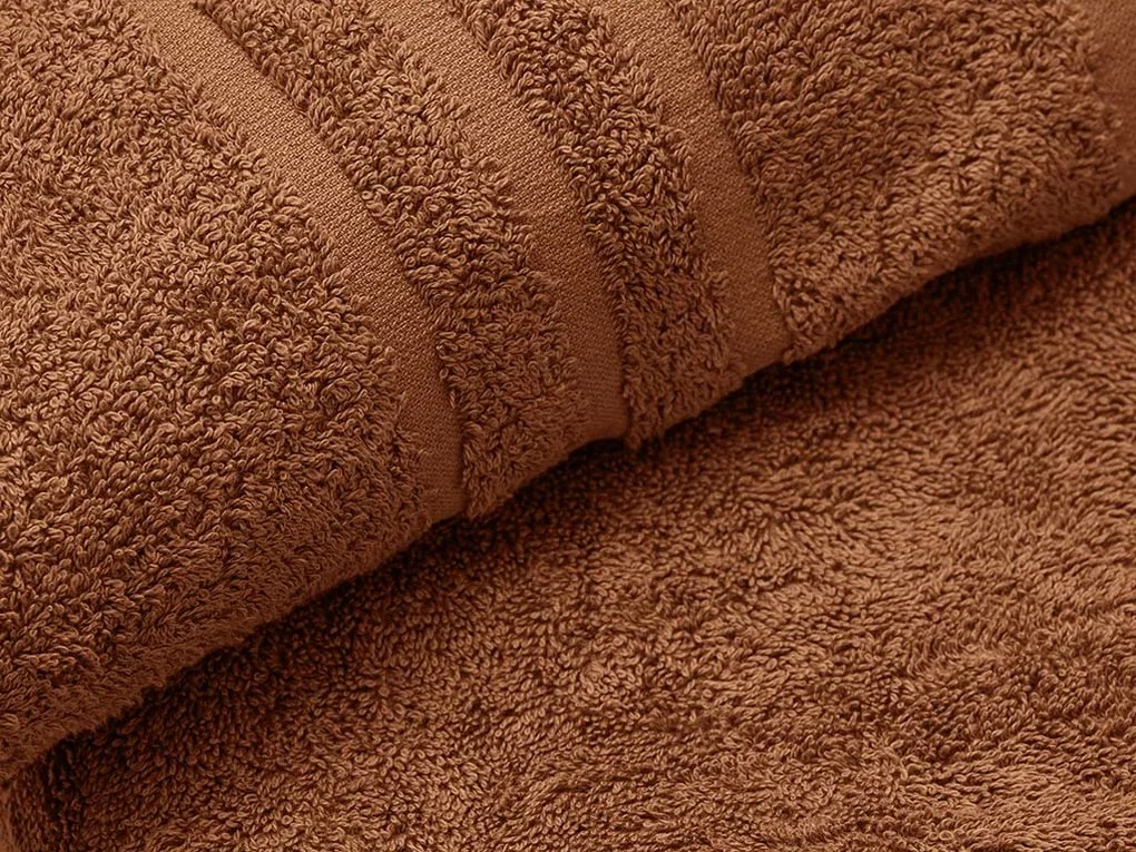 Uterák Comfort Maxi 100x200 cm hnedá, 100% bavlna