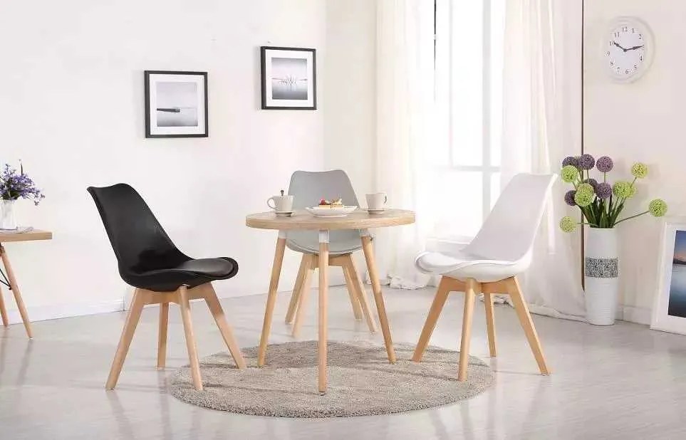 LuxuryForm DESIGN Jedálenská stolička BALI - čierna