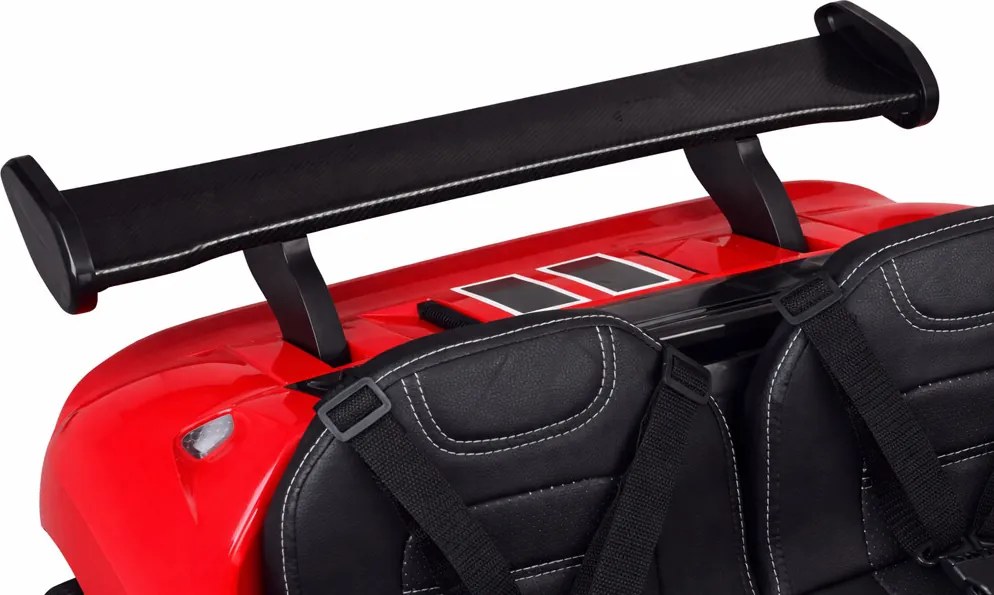 JOKOMISIADA Detské auto na batériu Ford GT so 4 motormi dvojmiestne s diaľkovým ovládaním červené PA0337