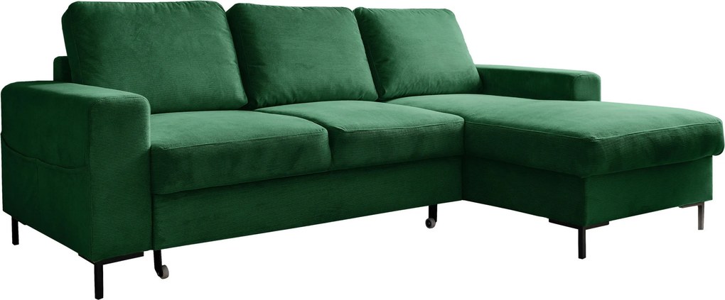 XXXLutz ROHOVÁ SEDAČKA, textil, smaragdovozelená MID.YOU - Sedačky - 001454002608