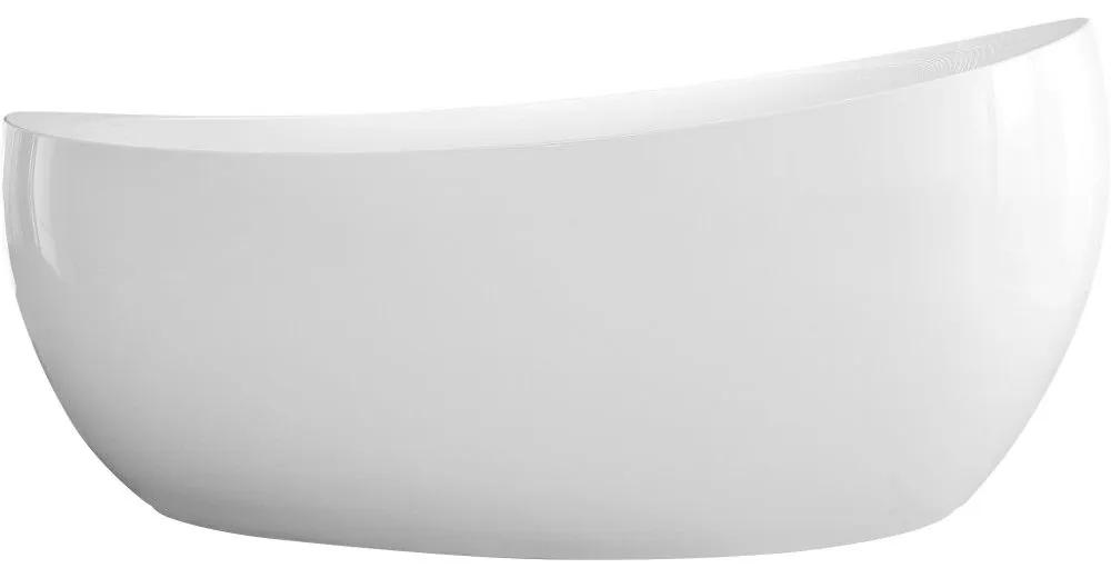 VILLEROY &amp; BOCH Aveo New Generation voľne stojaca vaňa z materiálu Quaryl (bez spoja medzi panelom a vaňou), odtok zboku, 1900 x 950 x 672 mm, biela alpská, UBQ194AVE9W1V-01