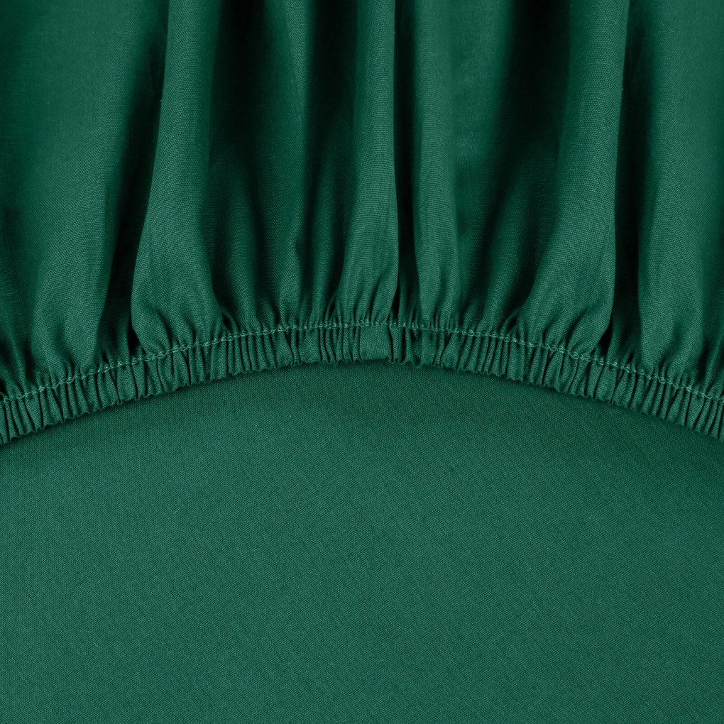 RENFORCÉ PRESTIERADLO BASIC 160X200 CM TMAVOZELENÉ