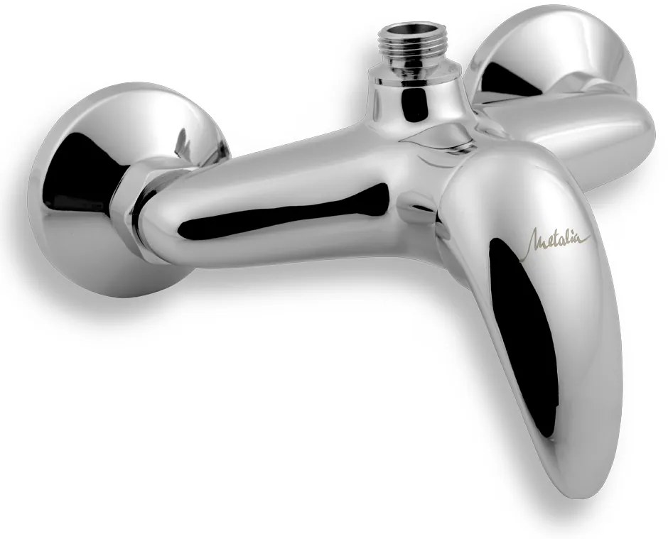 Novaservis Metalia 55, sprchová batéria horný vývod 150 mm, chrómová, 55062/1,0