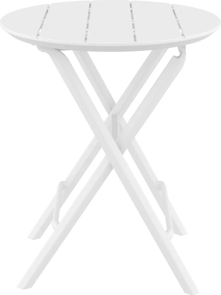 HELEN FOLDING Ø60 sklopný záhradný stôl black