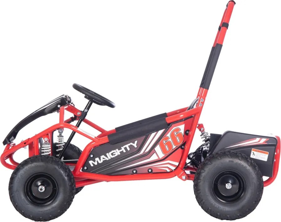 Ramiz Elektrické motokárové vozidlo MAIGHTY Červená