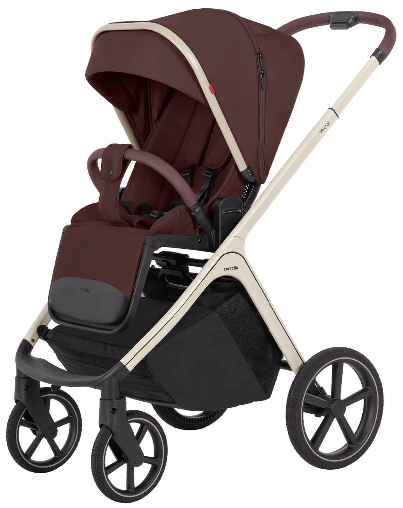 Detský kočík 2w1 CARRELLO Vector CRL-6550 2025 Sienna Beige