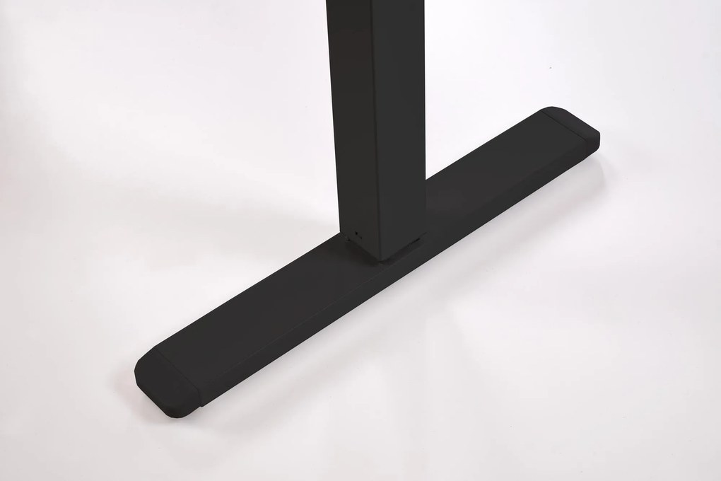Výškovo nastaviteľný stôl B54 120 cm dub artisan/čierny