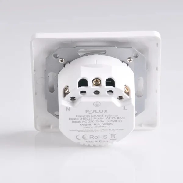 Inteligentná zásuvka SMART 3680W/230V/16A Wi-Fi Tuya SCHUKO