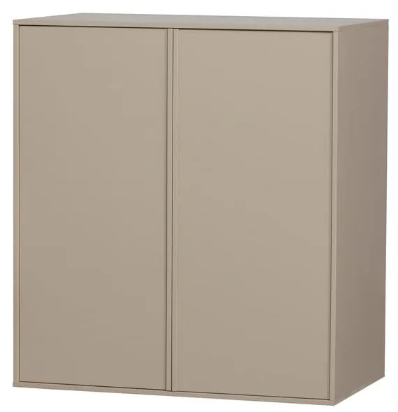 Krémová modulárna skriňa z borovicového dreva 100x150 cm Daily – vtwonen