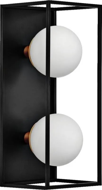 Ledvance - Vonkajšie nástenné svietidlo DECOR SQUARE 2xG9/28W/230V IP44