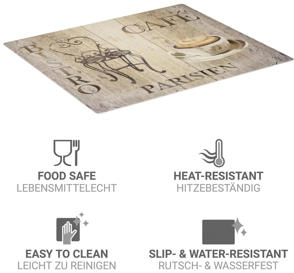 Kryt na sporák z PVC 60x52 cm Bistro – Wenko
