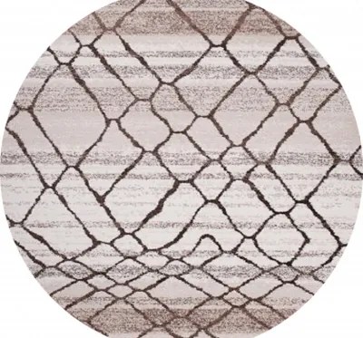 TA Koberec H072A BIELE SARI KOLESO BRH Rozmer: 130x130 cm