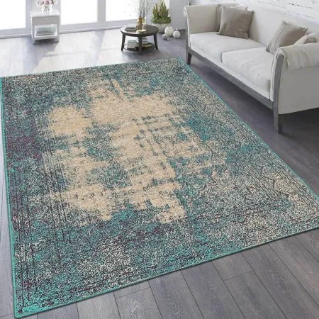 Koberce Breno Kusový koberec CANCUN 404/turquise, modrá,120 x 170 cm