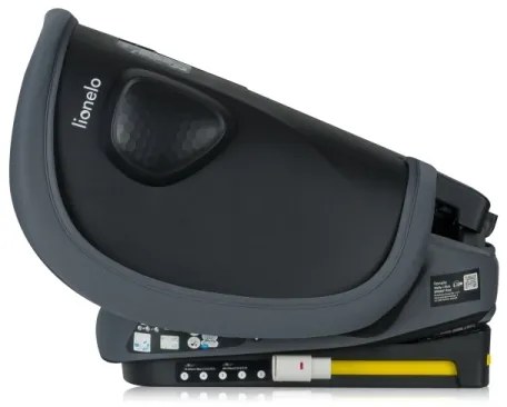 Lionelo - Skladacia autosedačka NELLY i-Size 76-150 cm grafitová sivá