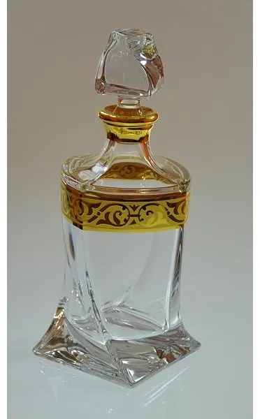 BOHEMIA QUADRO BAROQUE GOLD WHISKY SADA 1+6 KS