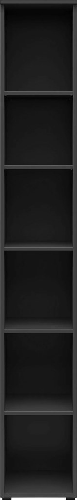 XXXLutz REGÁL, grafitová, 30/195/40 cm Carryhome - Regály - 002427022207