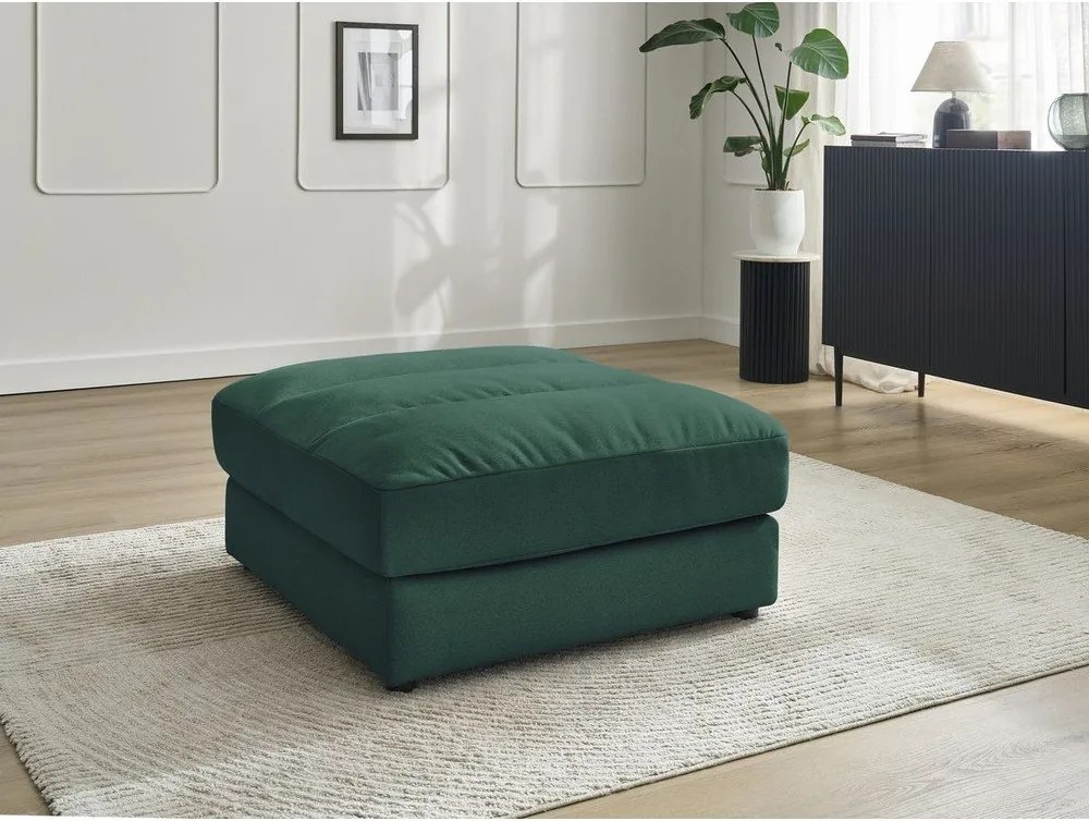 Zelená zamatová podnožka Sierra – Bobochic Paris