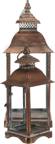Set dvoch lampášov medený FUP577 (2 ks)